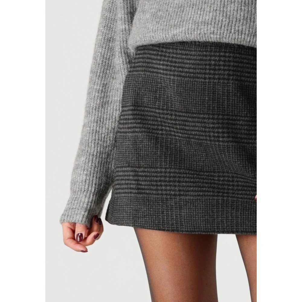 Selected Femme Grijze Mini Rok voor Vrouwen Gray Dames