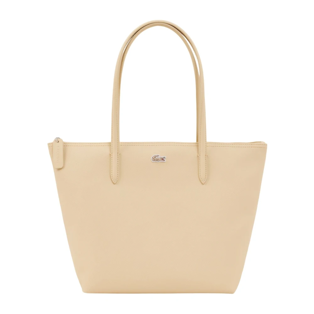 Lacoste Women's Beige Shopping Bags, One Size, Petit Sac Cabas L.12.12 Concept