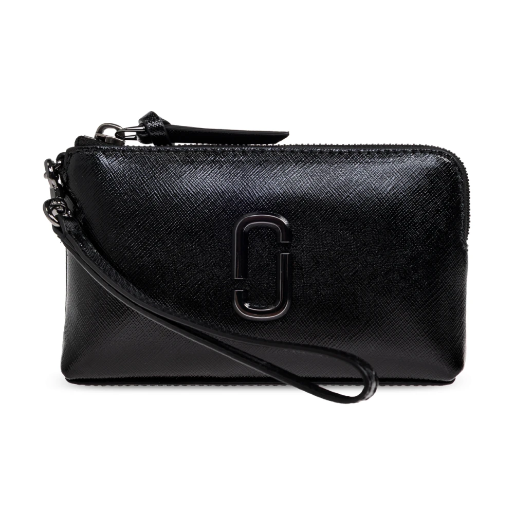 Marc Jacobs Women's Black Wallets & Cardholders, One Size, Leather Pouch