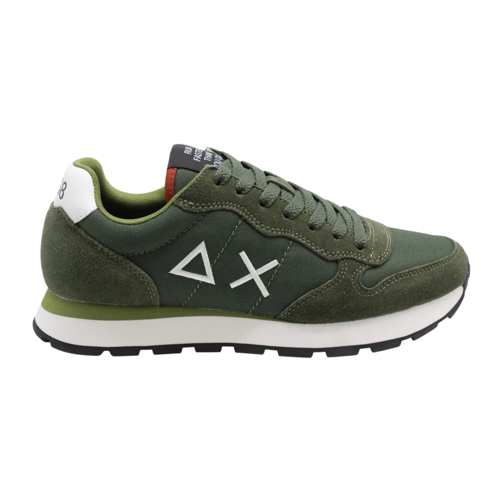 Sun68 Tom Solid Sneaker - Male - Sneakers - Green - 8 Uk - Shoes - Image 4