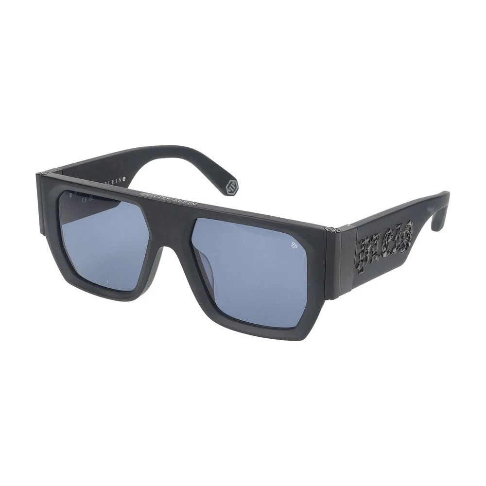Philipp Plein Men's Black Sunglasses, 54 Mm, Nero Sabbiato/Opaco Sunglasses