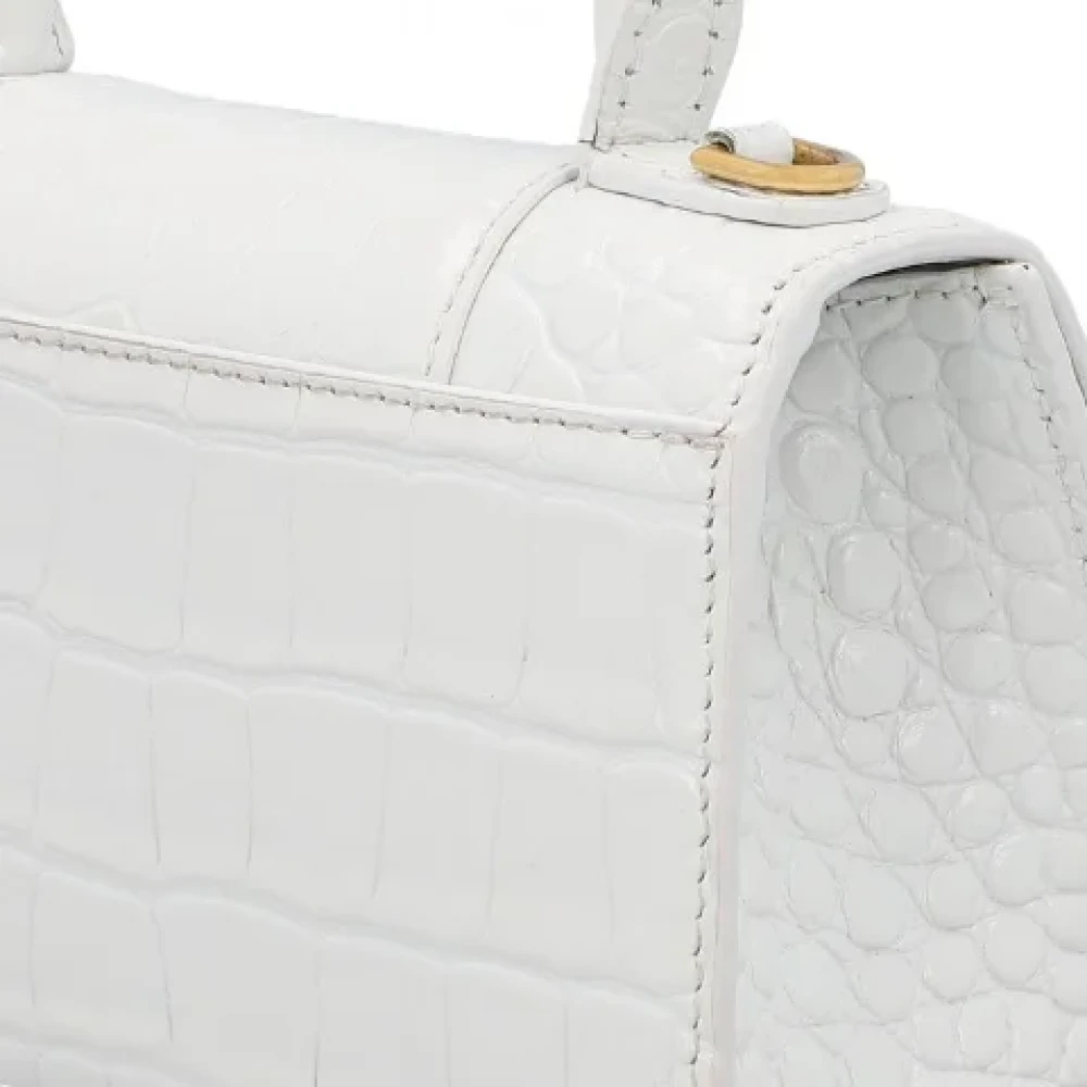 Balenciaga Vintage Pre-owned Leather crossbody-bags White Dames