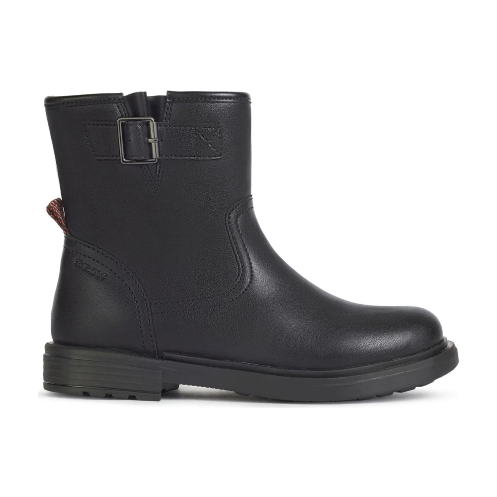Geox Girls Black Boots Eclair