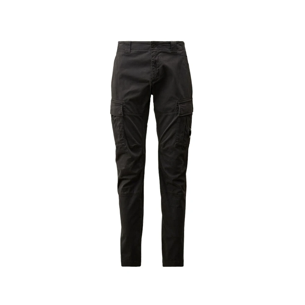 C.p. Company Men's Blue Ergonomic Cargo Trousers - Slim-Fit Trousers - Xs - Trousers