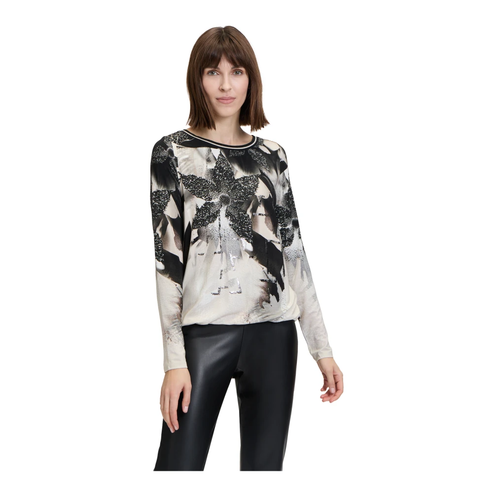 Betty Barclay Grafische Print Jersey Blouse Multicolor Dames