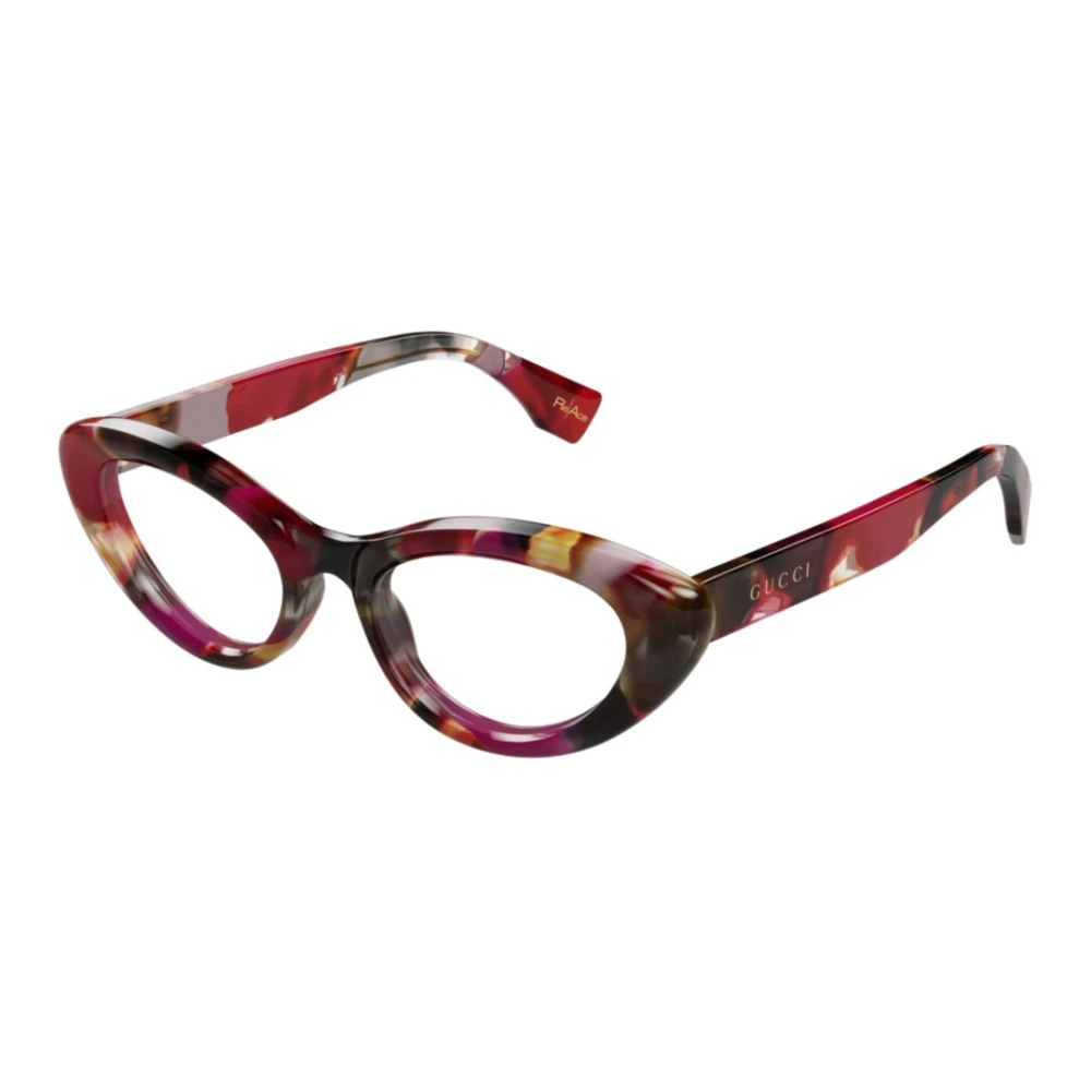 Gucci Stijlvolle Zwarte Zonnebril Multicolor Dames