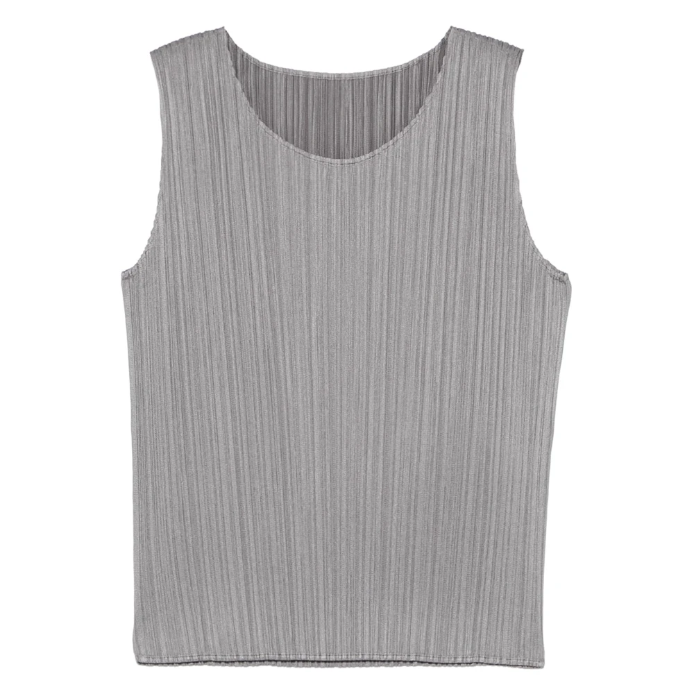 Issey Miyake Casual Katoenen Overhemd voor Mannen Gray Dames