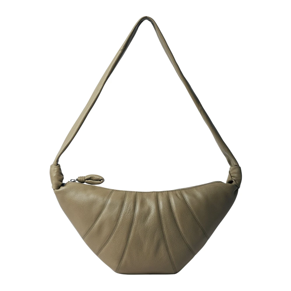 Lemaire Knoop Handvat Crossbody Tas Beige Dames