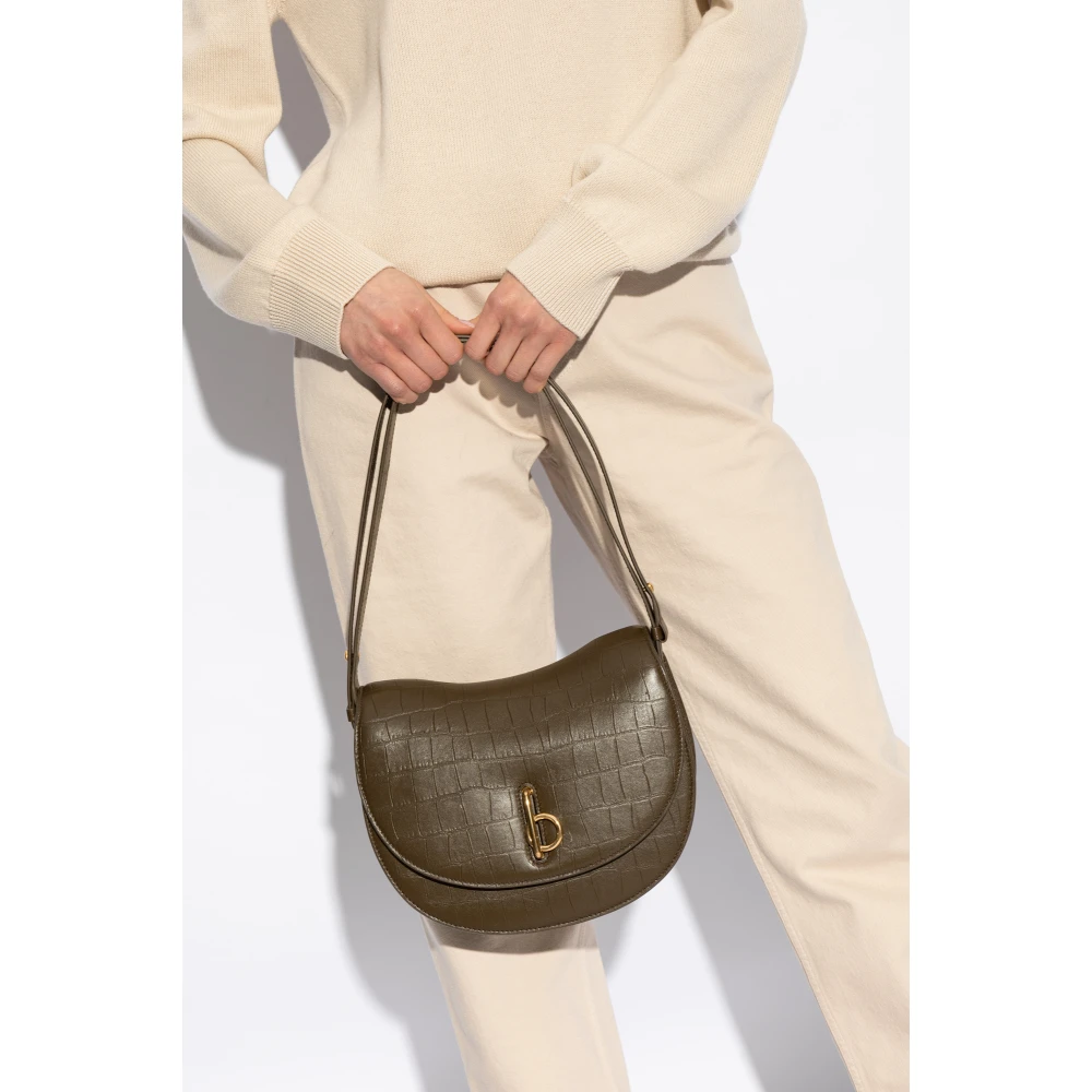 Burberry Schoudertas Rocking Horse Medium Green Dames