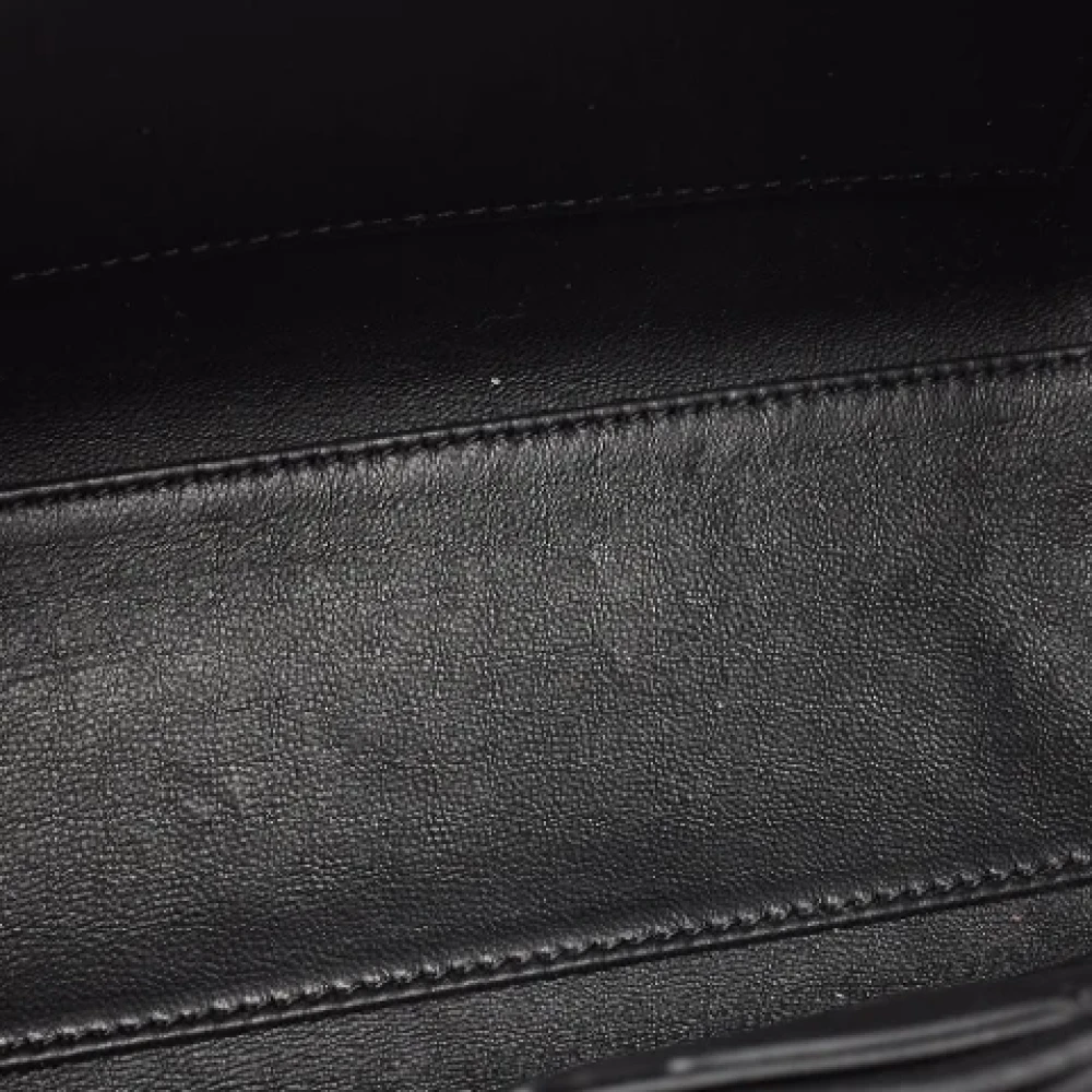 Valentino Vintage Pre-owned Leather handbags Black Dames