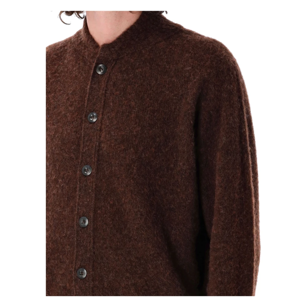 Howlin' Bruine Gebreide Four Eyes Vest Brown Heren