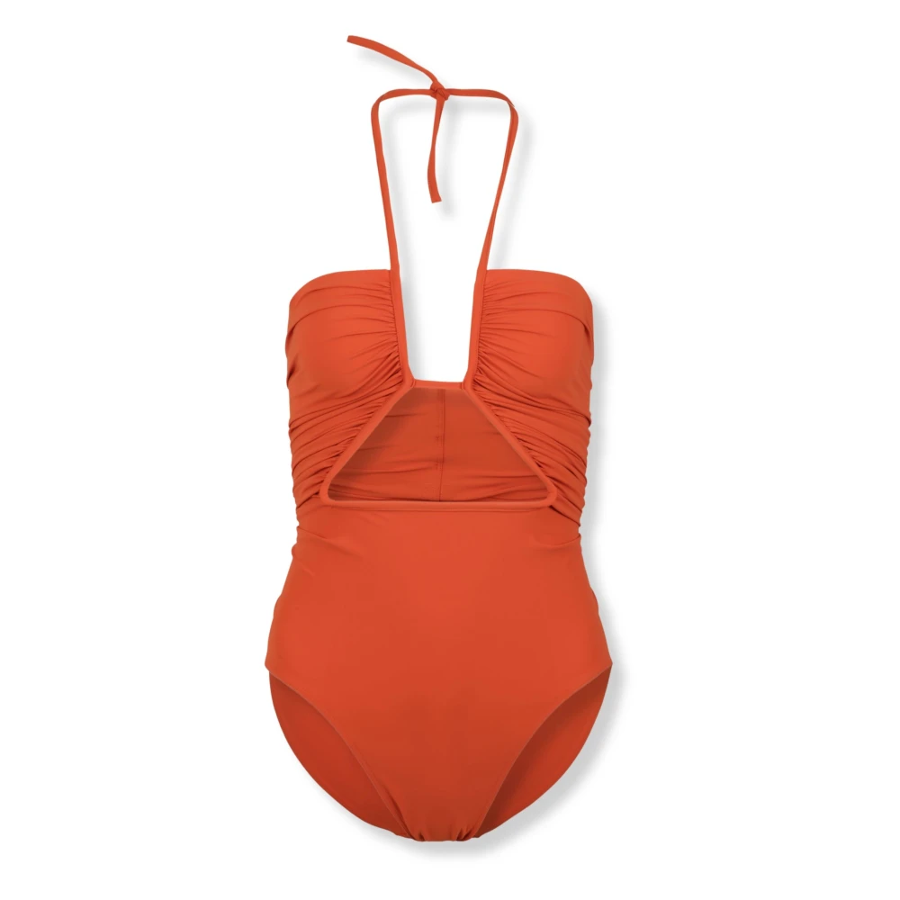 Rick Owens Women's Orange Swimsuits, S, Prong Swimsuit