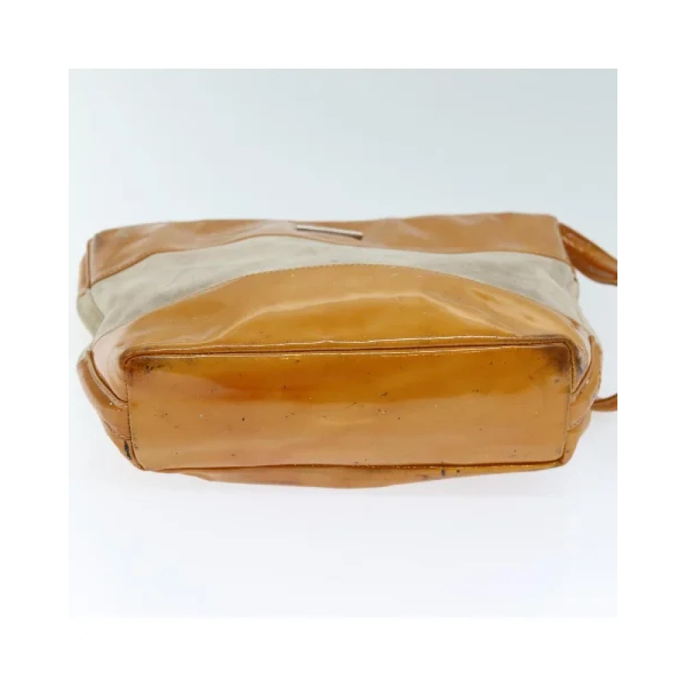 Gucci Vintage Pre-owned Leather gucci-bags Orange Dames