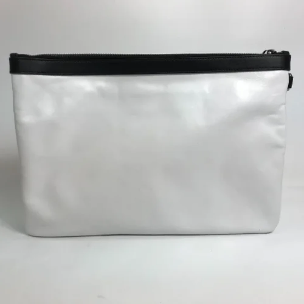 Jimmy Choo Pre-owned Leather clutches White Dames