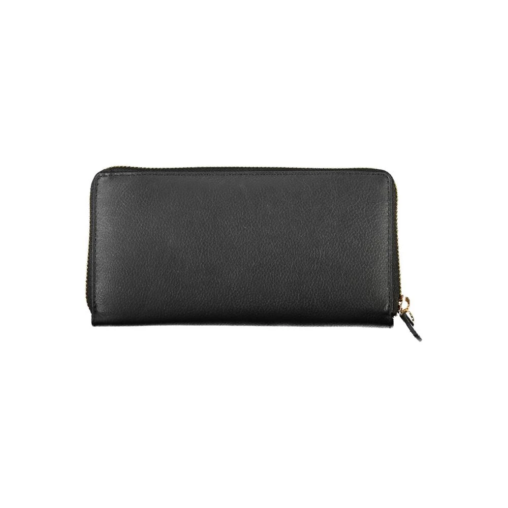 Valentino by Mario Valentino Zwarte Portemonnee van Polyethyleen met Rits Black Dames