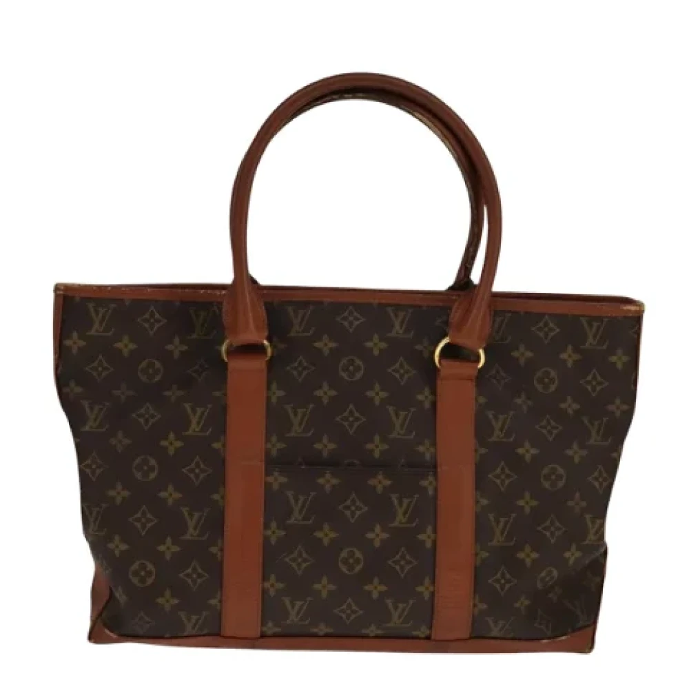 Louis Vuitton Vintage Pre-owned Canvas handbags Brown Dames
