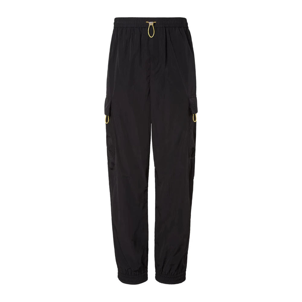 Fendi Hombre Negro Pantalones, Talla: M