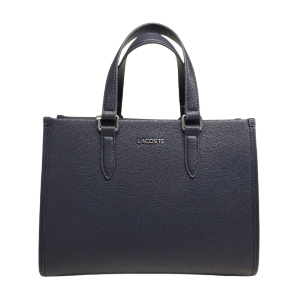 Lacoste Donna Blu Borse, Taglia Unica, New,