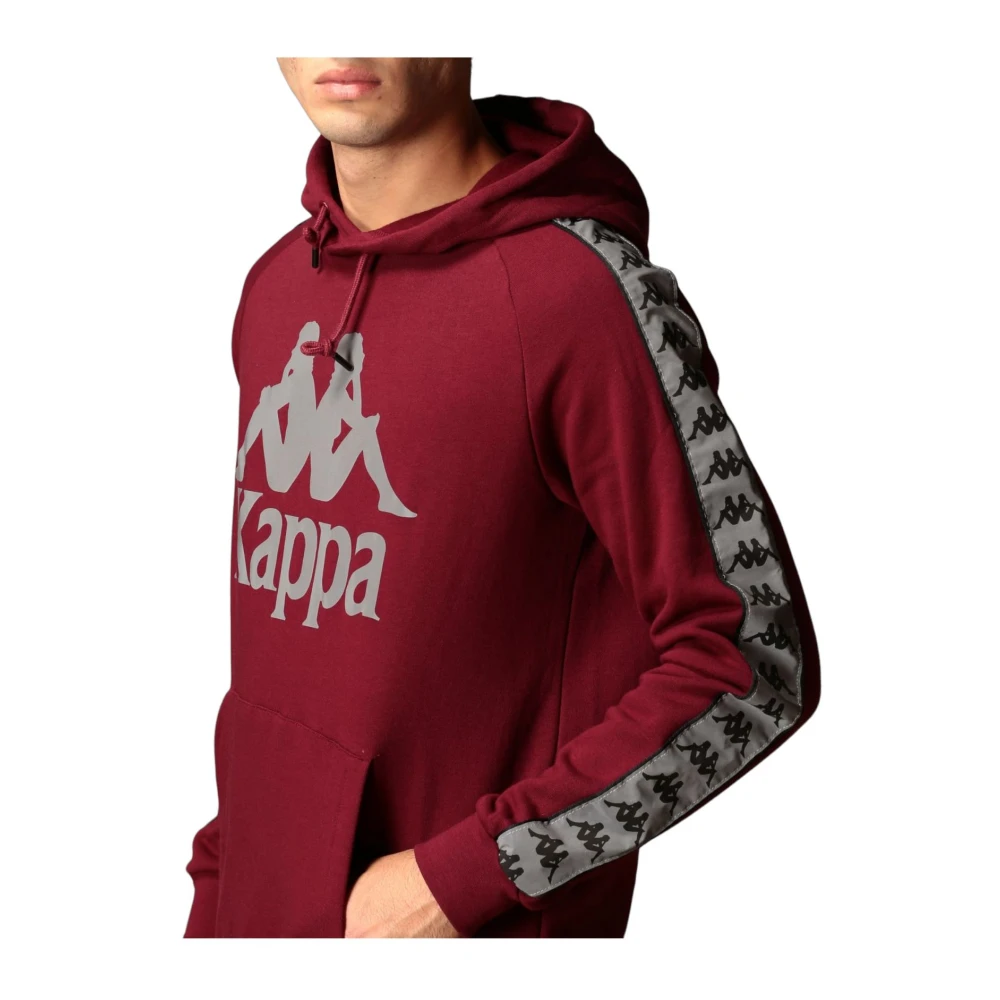 Kappa Hoodie Red Heren