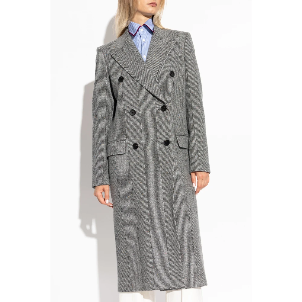 ETRO Wollen jas Black Dames