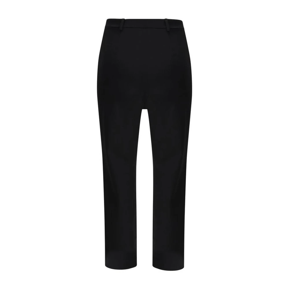Andamane Boot-cut Broek met Rits Sluiting Black Dames