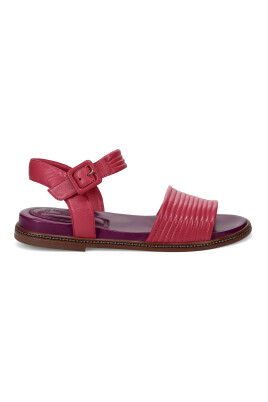 fuchsia-leather-sandals
