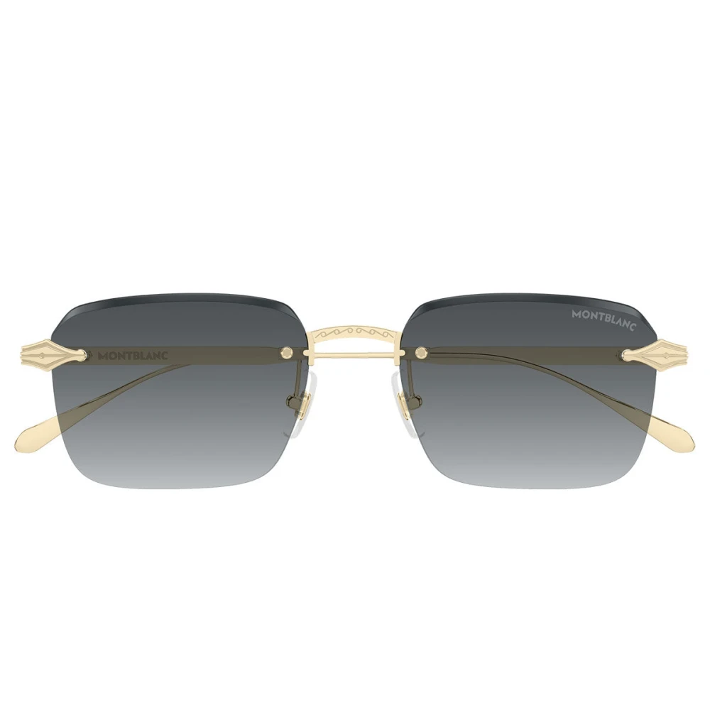 Montblanc Unisex Yellow Sunglasses - Sunglasses - 54 Mm - Accessories