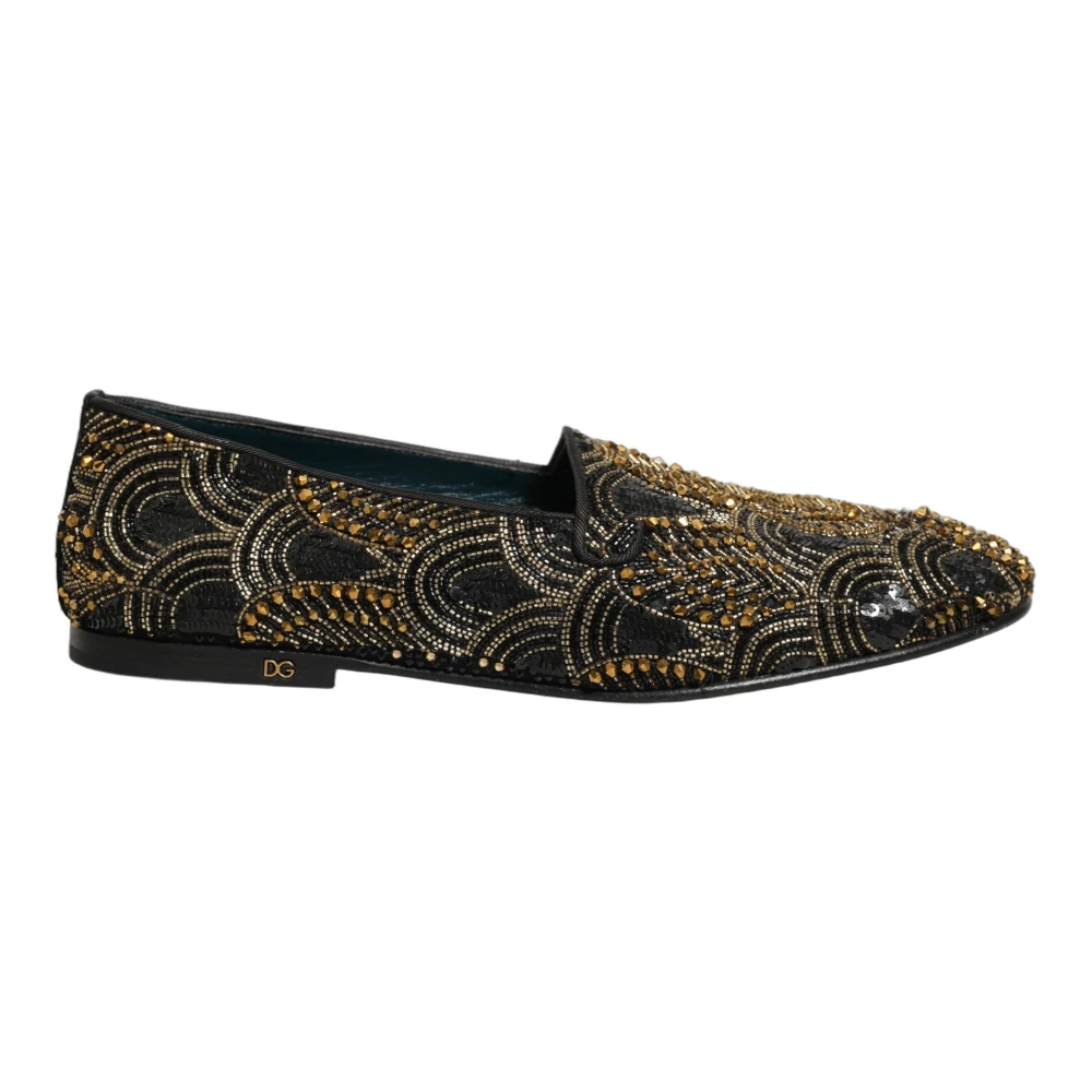 Dolce & Gabbana Homme Multicolor - Mocassins Habillés Ornés - Chaussures - E - Taille: 44 Eu