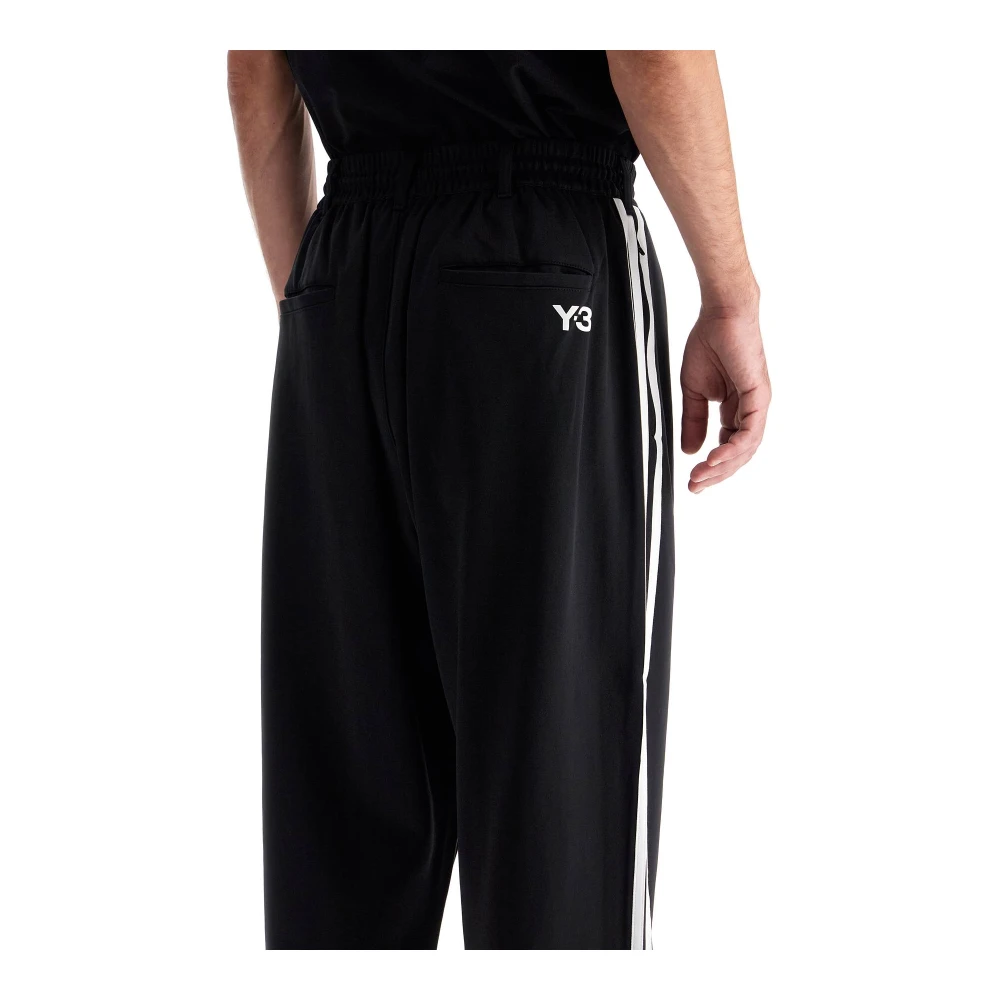 Y-3 Oversized Jersey Gebreide Sweatpants Black Heren