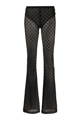 black-monogram-mesh-trousers