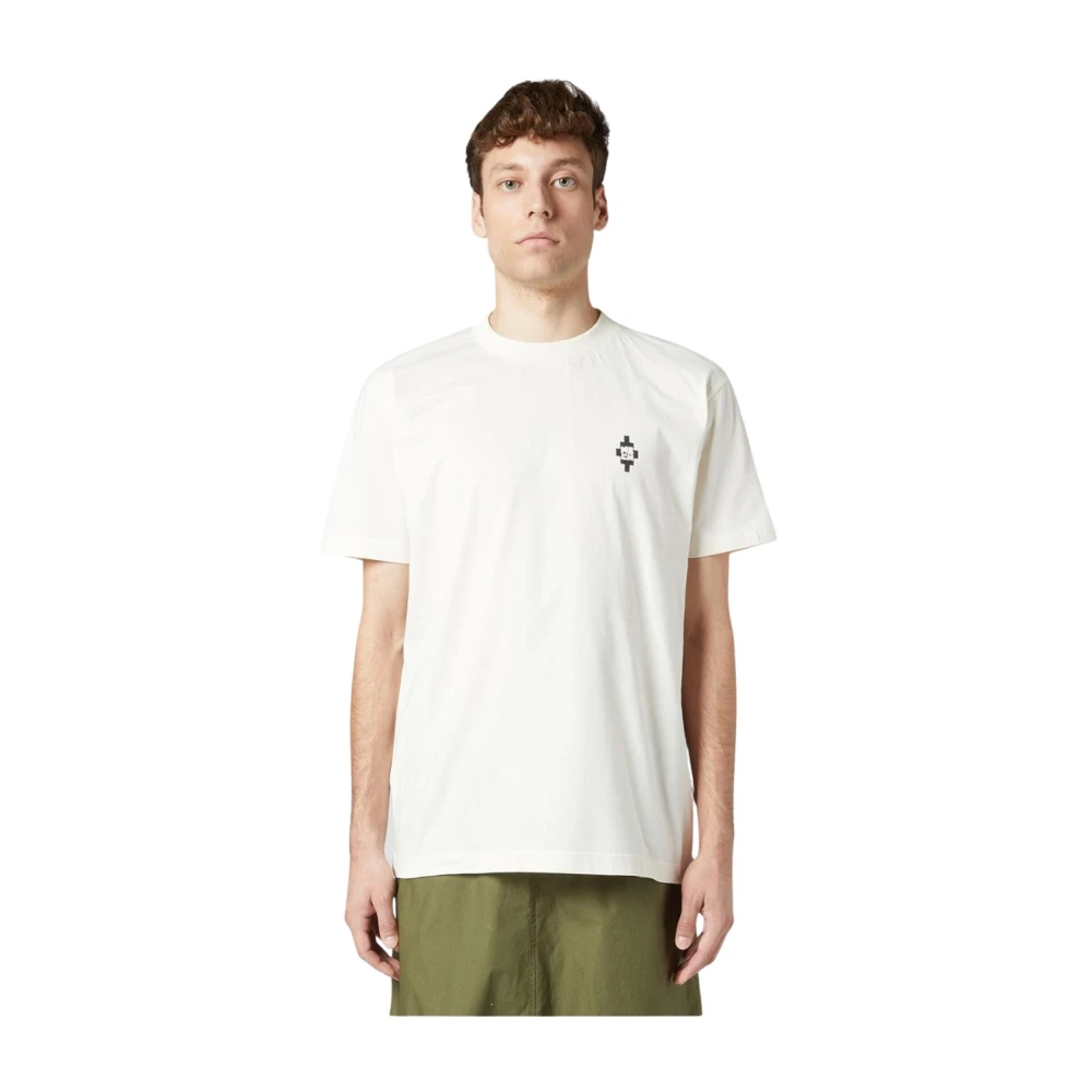 Marcelo Burlon Katoenen T-shirt White Heren