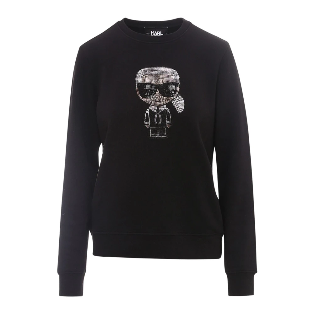 Karl Lagerfeld Tröja Hoodies Black, Dam