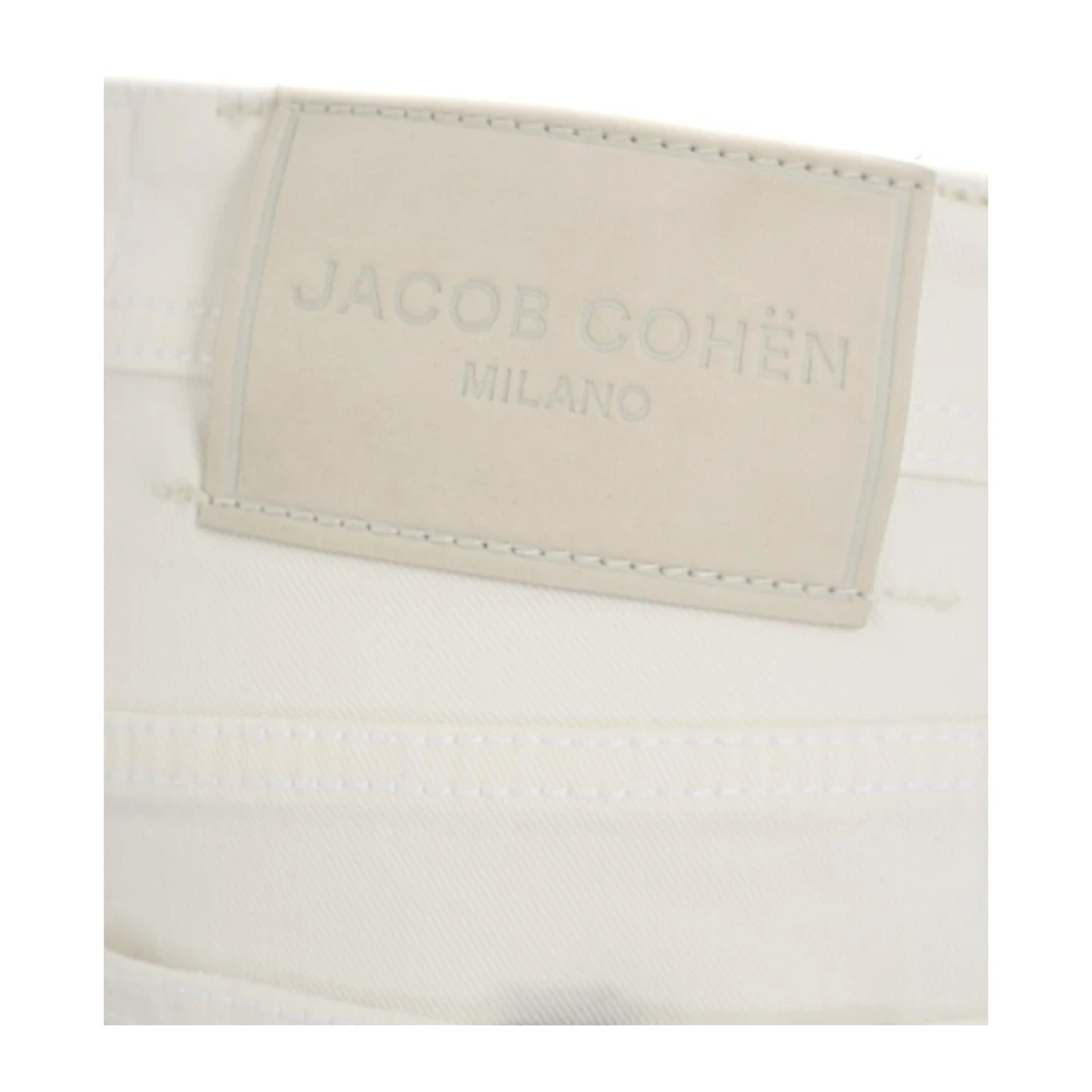 Jacob Cohën Witte Ss24 Heren Jeans White Heren