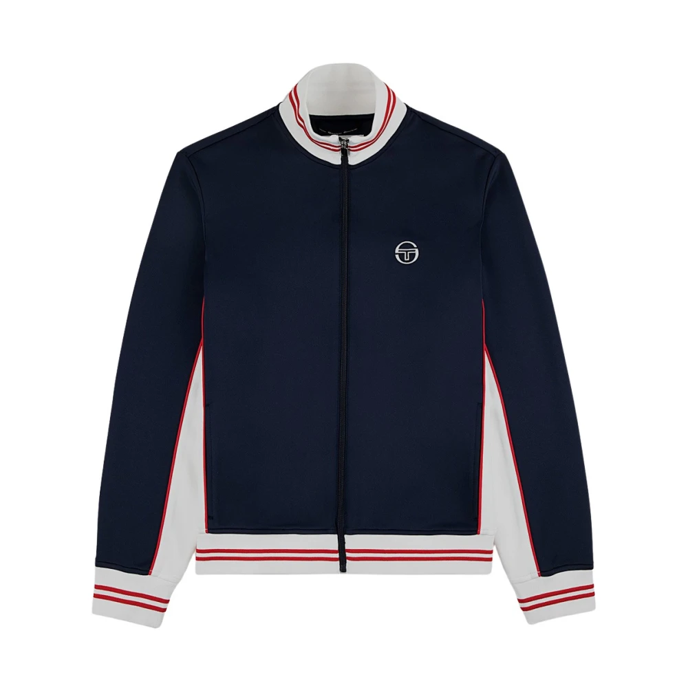 Sergio Tacchini Melfi Diver Track Jacket Blue Heren