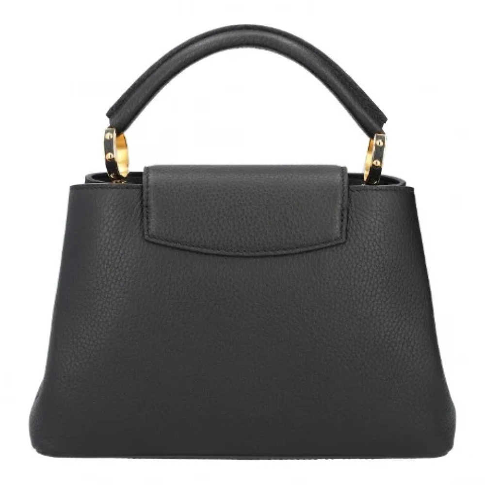 Louis Vuitton Vintage Pre-owned Leather handbags Black Dames