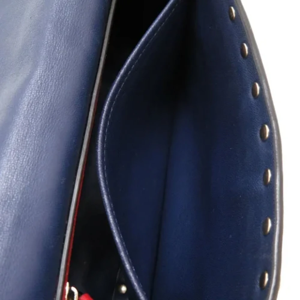 Valentino Vintage Pre-owned Fabric shoulder-bags Black Dames