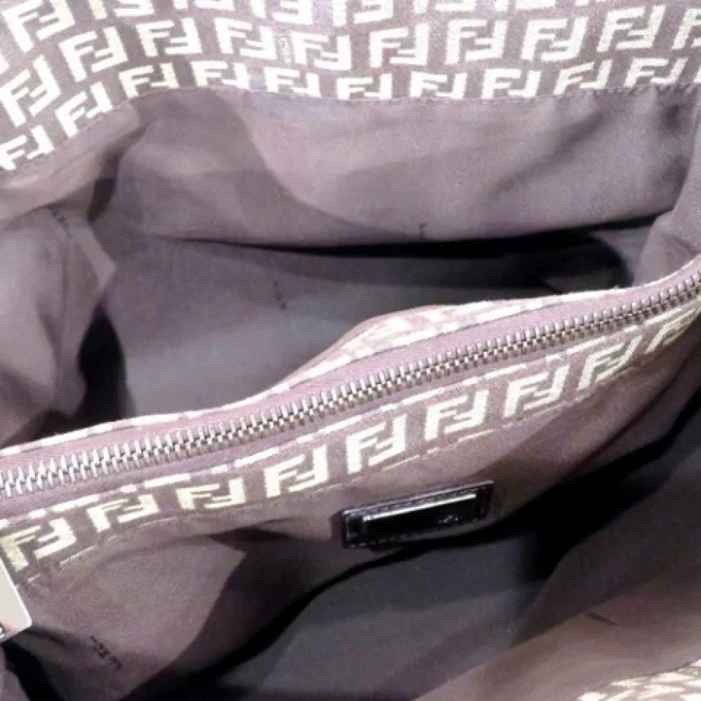 Fendi Vintage Pre-owned Fabric fendi-bags Brown Dames