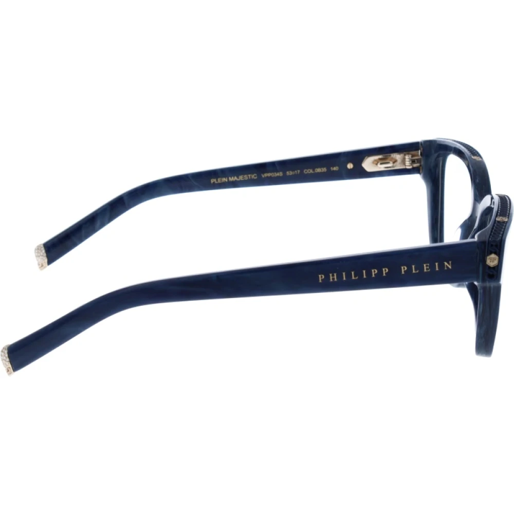 Philipp Plein Stijlvolle Brilmonturen met Garantie Blue Unisex