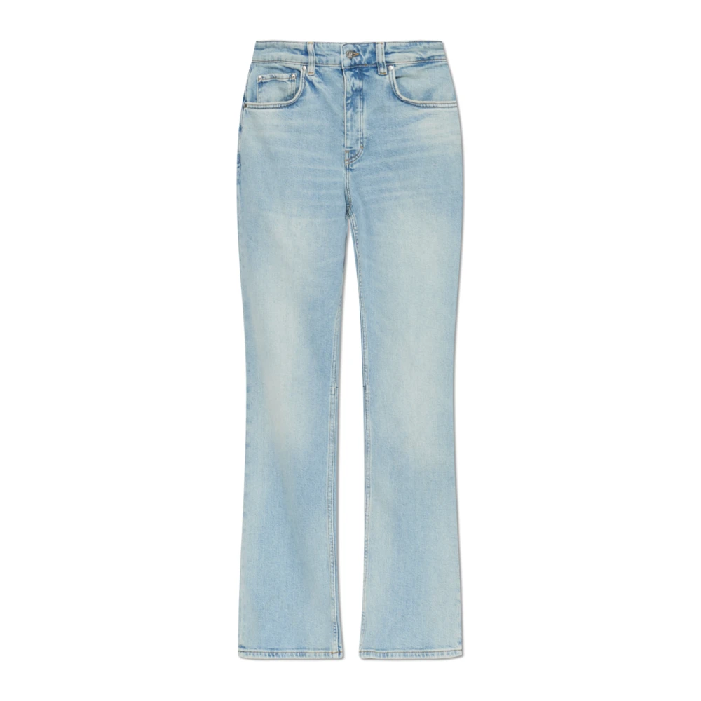 Represent Men's Blue Vintage Effect Jeans - Straight Fit Jeans - W32 - Jeans