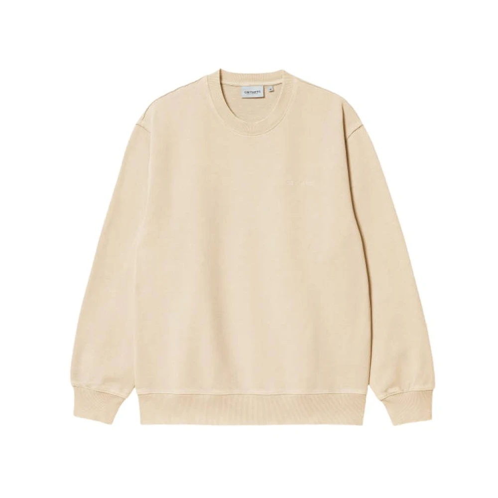 Carhartt Wip Men's Beige Marfa Sweatshirt - Sweatshirts - S - Sweatshirts & Hoodies