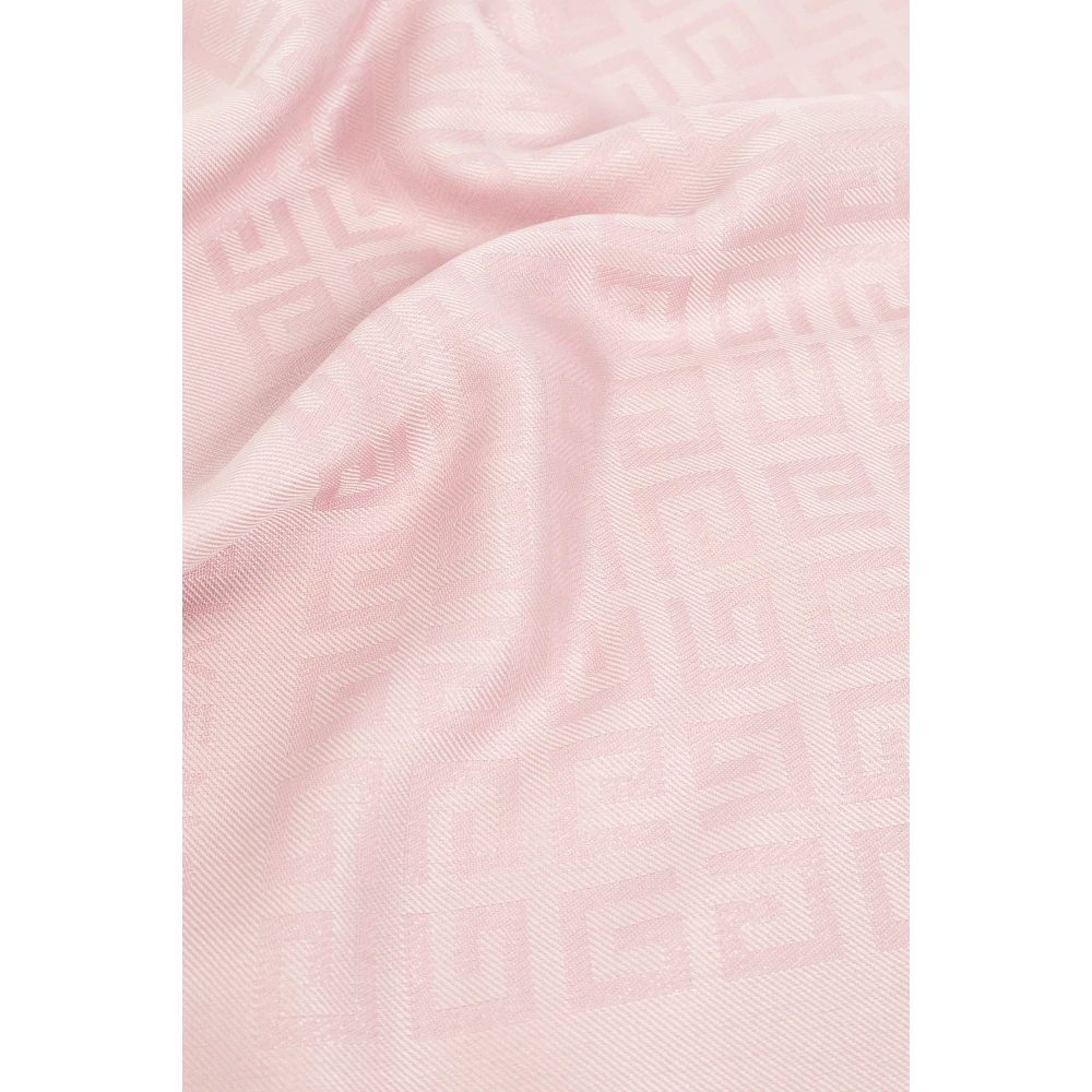 Givenchy Sjaal met monogram Pink Dames
