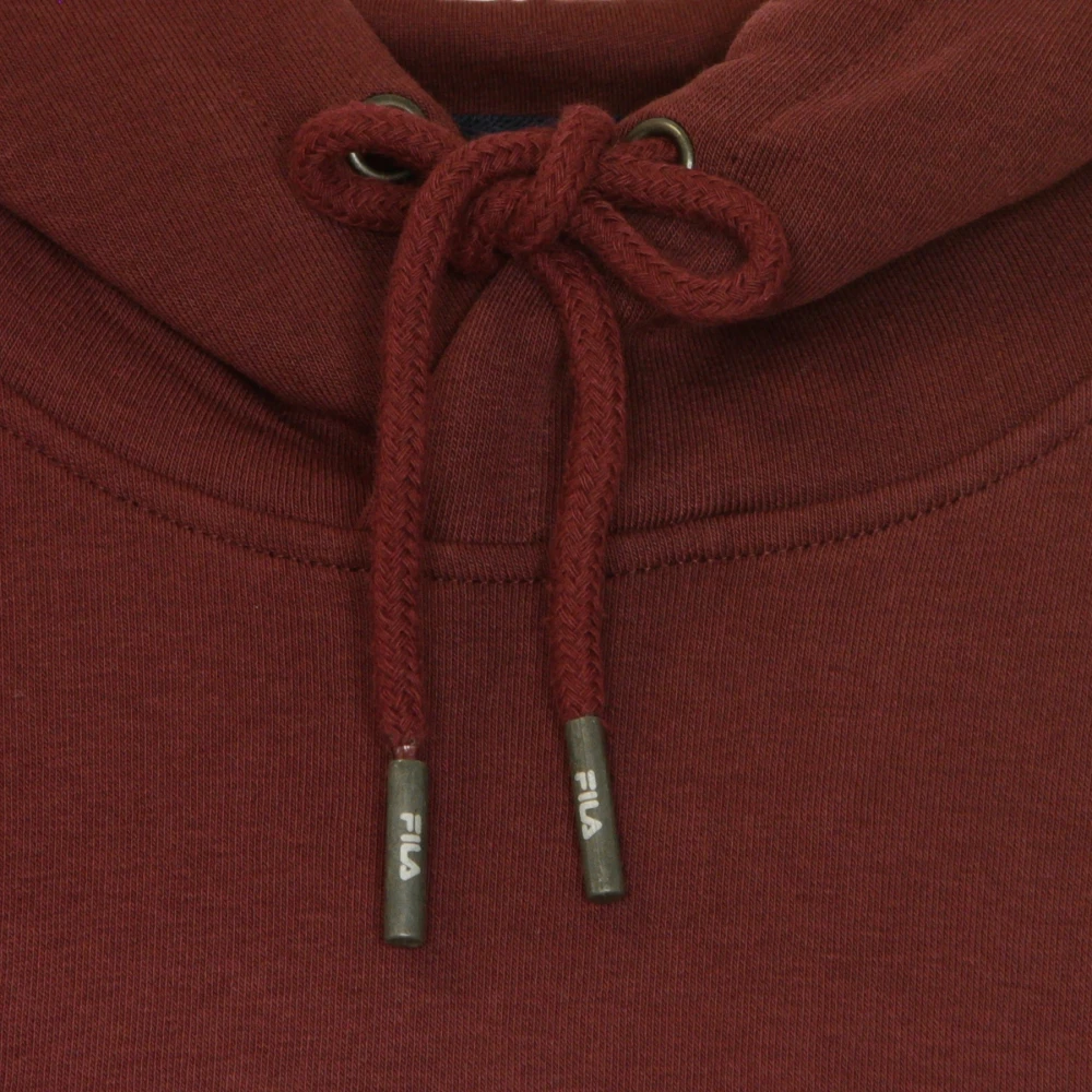 Fila Tawny Port Kangaroo Hoodie Heren Sweatshirt Brown Heren