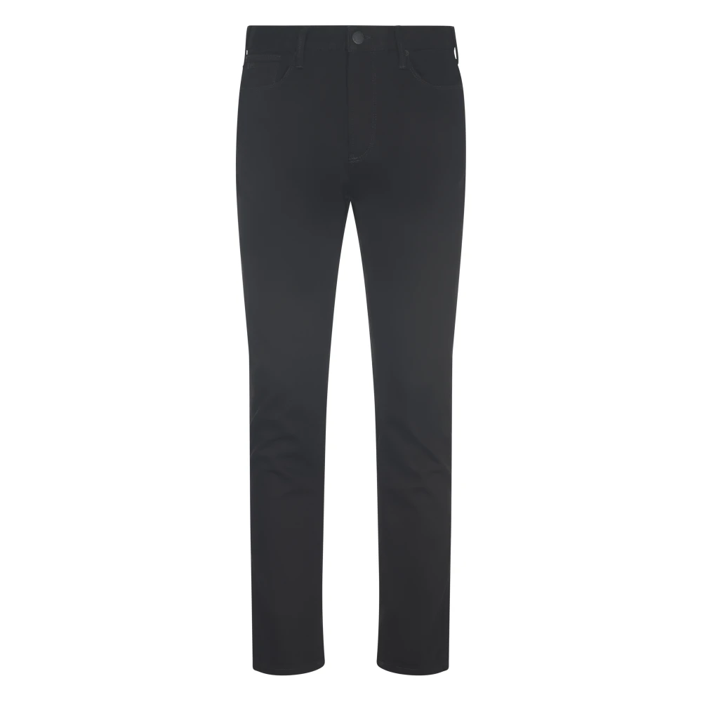 Emporio Armani 5-Pocket Stijlvolle Broek Black Heren