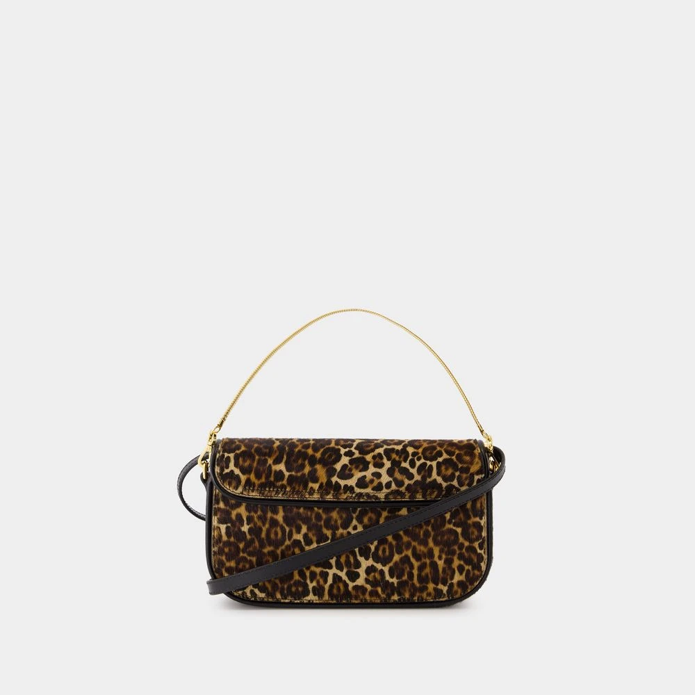 A.p.c. Luipaardprint Leren Clutch Tas Brown Dames