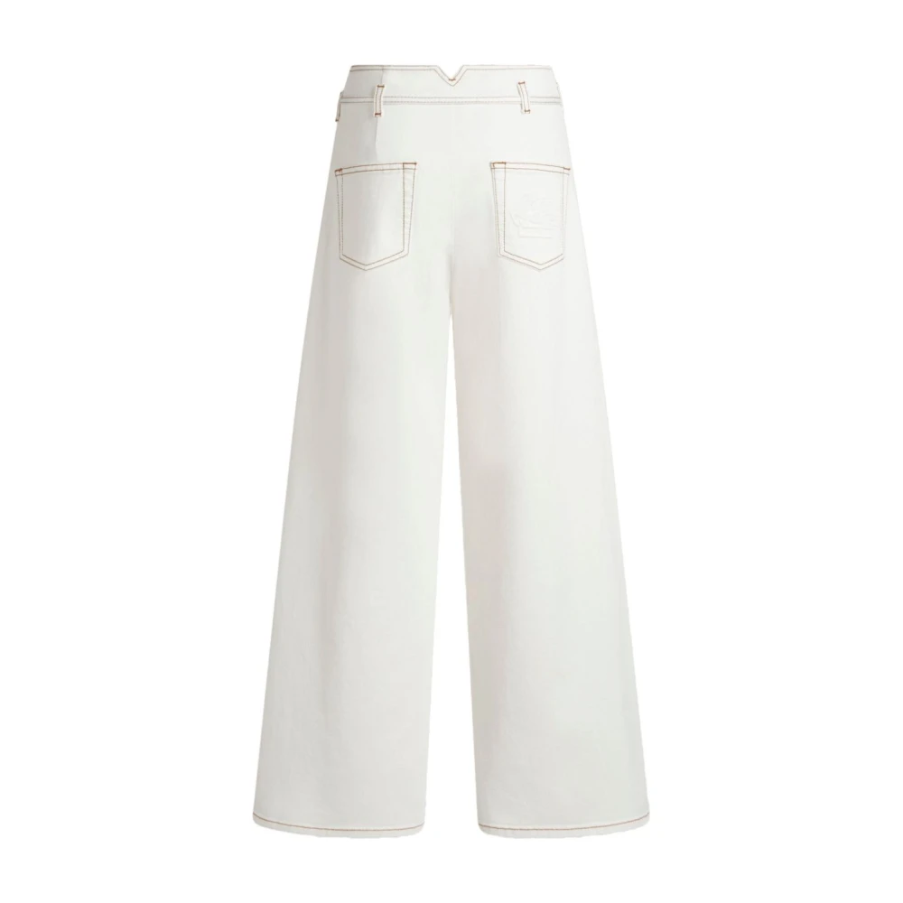 ETRO Witte Jeans voor een stijlvolle look White Dames