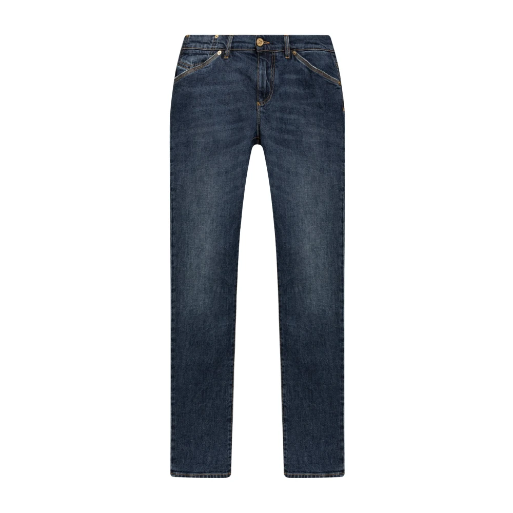 DOLCE & GABBANA | Jeans skinny in denim di cotone blu | Man | 48 - Immagine 3