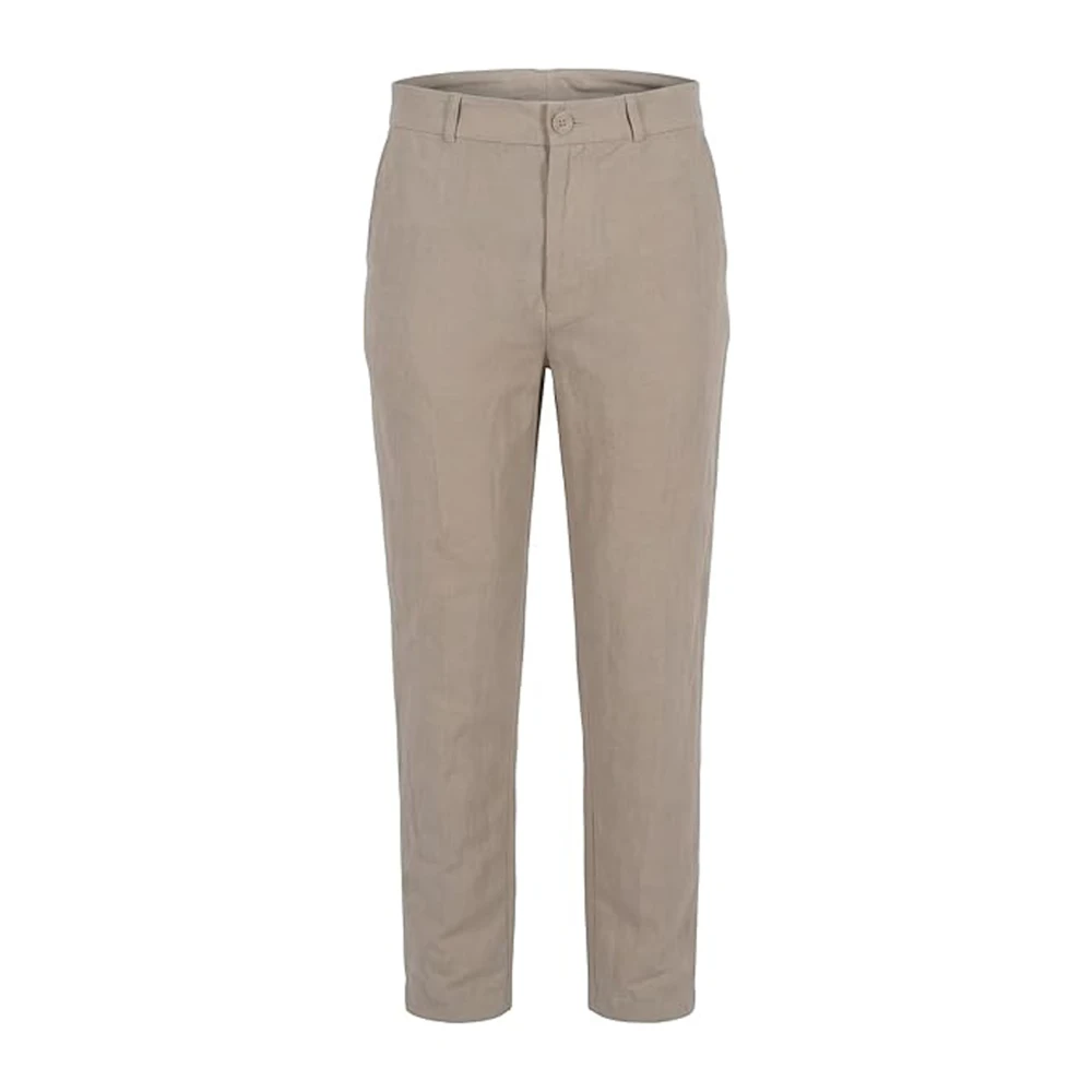 Armani Exchange Men's Beige Chinos, W33, Poplin Chino Trousers