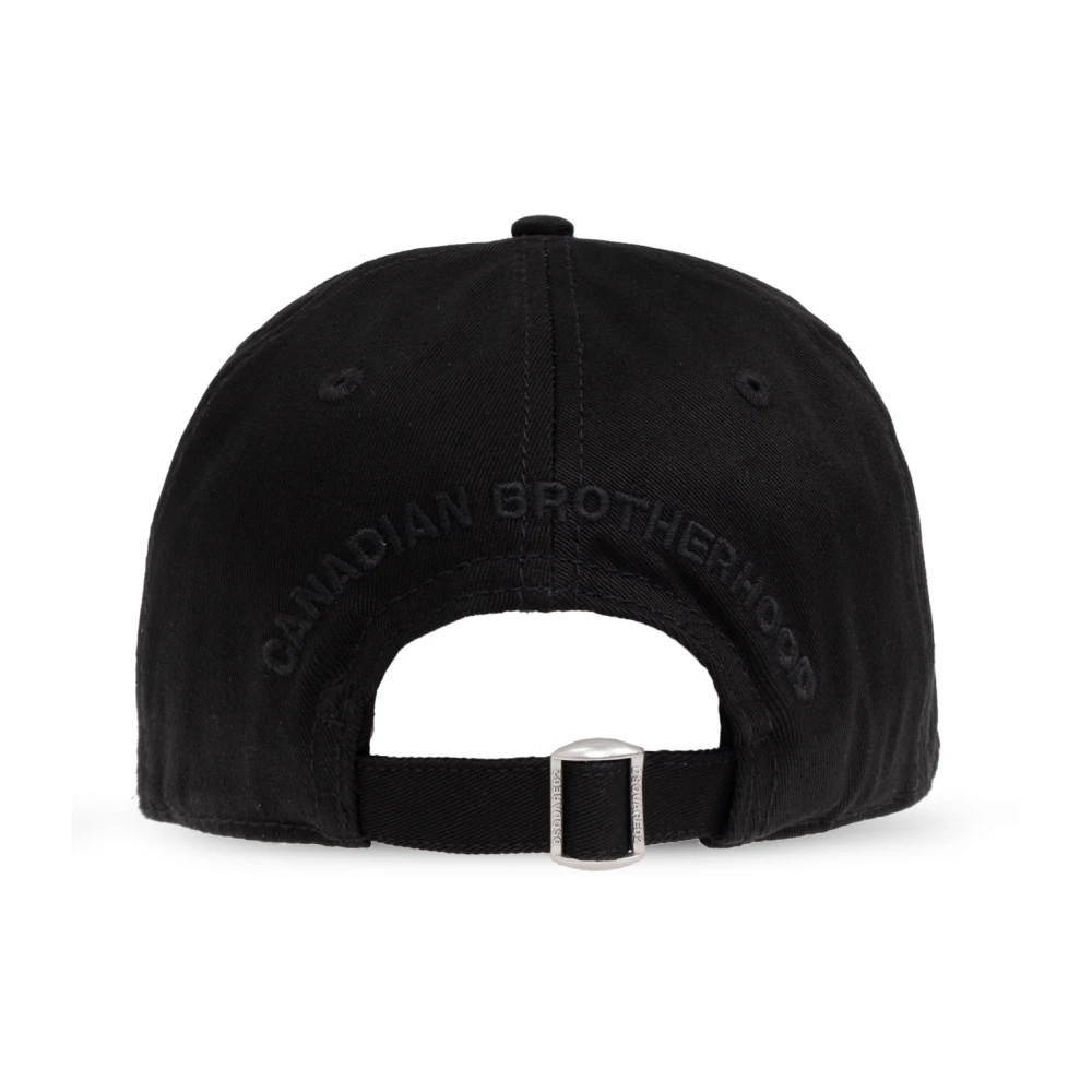 Dsquared2 Pet met klep Black Heren