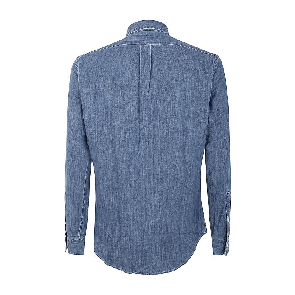 Polo Ralph Lauren Denim Twill Sportoverhemd Blue Heren