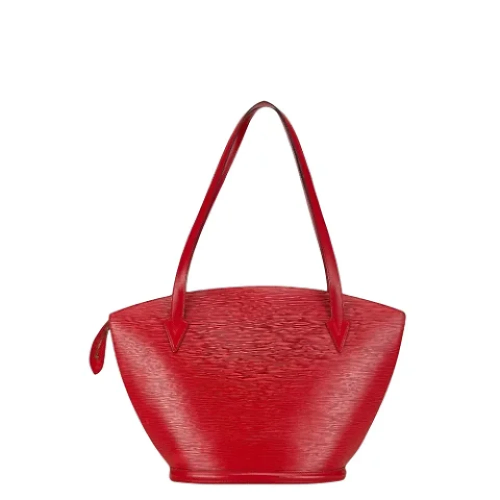 Louis Vuitton Vintage Pre-owned Leather louis-vuitton-bags Red Dames